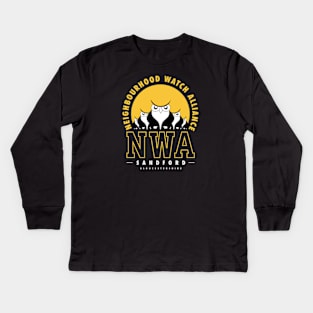 Neighbourhood Watch Alliance Kids Long Sleeve T-Shirt